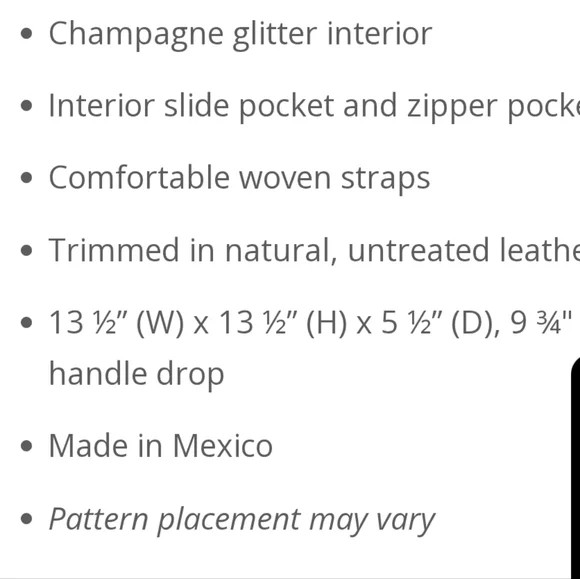 Consuela Barb Tote NWT - Picture 6 of 6